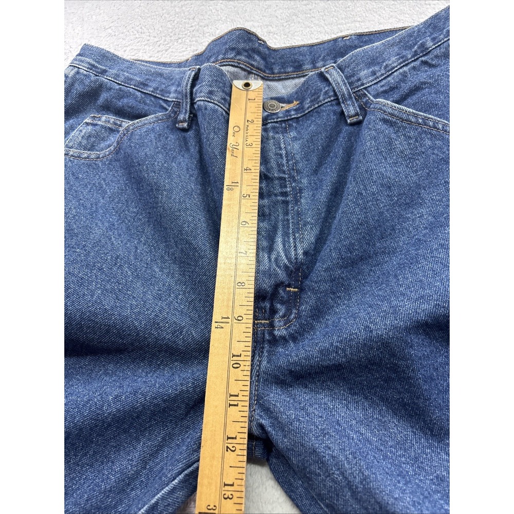 Vintage 90's Brittania‎ Jeans Men's 36x29 Relaxed Tapered High Rise - Picture 6 of 7